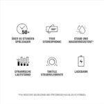 Marshall Kilburn III Tragbarer Bluetooth Lautsprecher mit über 50 Stunden Spieldauer - Schwarz und Messing - Image 2