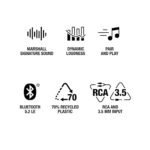 Marshall Stanmore III Bluetooth-Lautsprecher – Schwarz – Bild 3