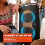 JBL Partybox Club 120 in Schwarz – Tragbare Bluetooth-Lautsprecher-Box mit JBL Pro Sound, Lichtshow, KI-Sound-Boost und Teleskopgriff – 12 h Laufzeit - Image 8