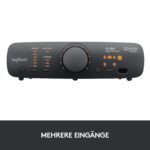 Logitech Z906 5.1 Sound System, Lautsprecher mit 1000 Watt Surround Sound, THX, Mehrere Audio-Eingänge, Fernbedienung, EU Stecker, PC/PS4/Xbox/Stereo-Anlage/TV/Smartphone/Tablet - Schwarz - Image 7