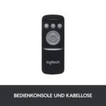 Logitech Z906 5.1 Sound System, Lautsprecher mit 1000 Watt Surround Sound, THX, Mehrere Audio-Eingänge, Fernbedienung, EU Stecker, PC/PS4/Xbox/Stereo-Anlage/TV/Smartphone/Tablet - Schwarz - Image 6