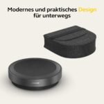 Jabra Speak2 75 schnurlose Freisprechlösung mit USB-C Bluetooth-Adapter, 4 Mikrofone mit Geräuschunterdrückung, 65 mm Breitband-Lautsprecher, für MS-Teams Zertifiziert, Dunkelgrau - Image 5