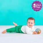 Bright Starts Oball Classic Greifball, flexibles Aktivitätsspielzeug für Babys und Kinder – Bild 4