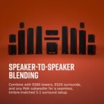 Polk Audio Signature Elite ES35 Centerlautsprecher, schlanker, hochauflösender Center Lautsprecher, Hi-Res Zertifiziert, Dolby Atmos und DTS:X kompatibel (Stück) - Image 5