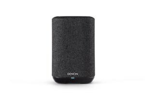 Denon Home 150 NV kabelloser Lautsprecher mit integrierter HEOS Multiroom-Technologie, Bluetooth, Apple AirPlay 2, Schwarz