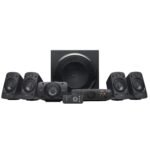 Logitech Z906 5.1 Sound System, Lautsprecher mit 1000 Watt Surround Sound, THX, Mehrere Audio-Eingänge, Fernbedienung, EU Stecker, PC/PS4/Xbox/Stereo-Anlage/TV/Smartphone/Tablet - Schwarz