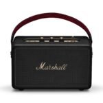 Marshall Kilburn III Tragbarer Bluetooth Lautsprecher mit über 50 Stunden Spieldauer - Schwarz und Messing
