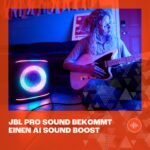JBL Partybox Encore 2, kabelloser Bluetooth Partylautsprecher mit Mikrofon, 15 Stunden Spielzeit, IPX4 spritzwassergeschützt, Pro Sound, AI Sound Boost und Auracast Multi-Speaker, Schwarz - Image 12