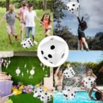 Diffaxy Jumbo-Würfel aufblasbar, 30 cm Spielzeug für Garten, Party & Pool – Bild 2